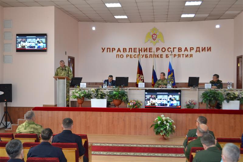 Директор Росгвардии генерал армии Виктор Золотов  находится с рабочим визитом в Республике Бурятия