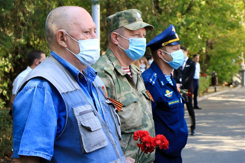 Росгвардия присоединилась к памятной акции в Ставрополе, посвященной годовщине окончания Второй мировой войны