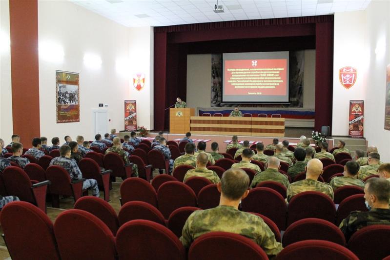 В Центре подготовки личного состава Приволжского округа Росгвардии состоялся выпуск слушателей 