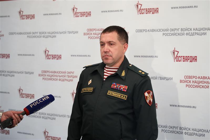 Северо-Кавказский округ Росгвардии отметил годовщину образования
