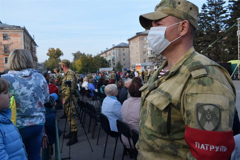 Росгвардейцы приняли участие в проведении Дня города Рубцовска