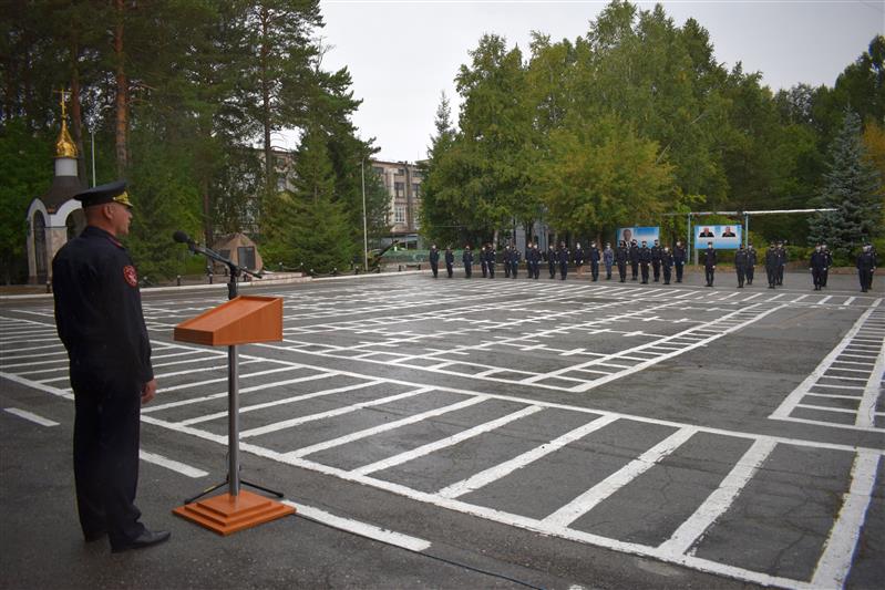 Росгвардейцы приступили к обучению в Центре профессиональной подготовки МВД России в Новосибирске