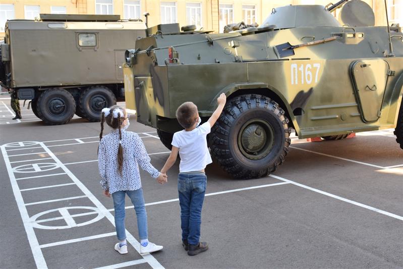 В казанском батальоне Росгвардии состоялось мероприятие, посвященное началу нового учебного года