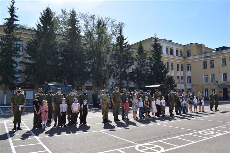В казанском батальоне Росгвардии состоялось мероприятие, посвященное началу нового учебного года