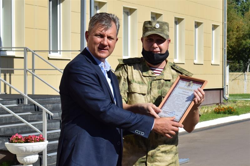 В казанском батальоне Росгвардии состоялось мероприятие, посвященное началу нового учебного года