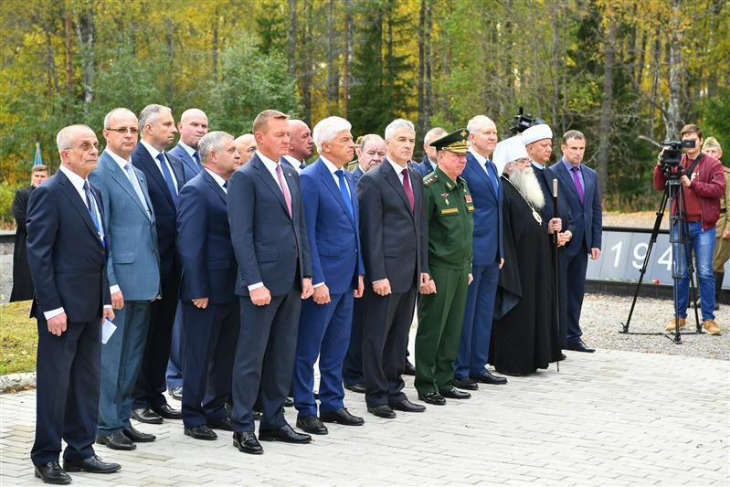 Начальник карельского управления Росгвардии принял участие в открытии мемориального комплекса «Неизвестному солдату»
