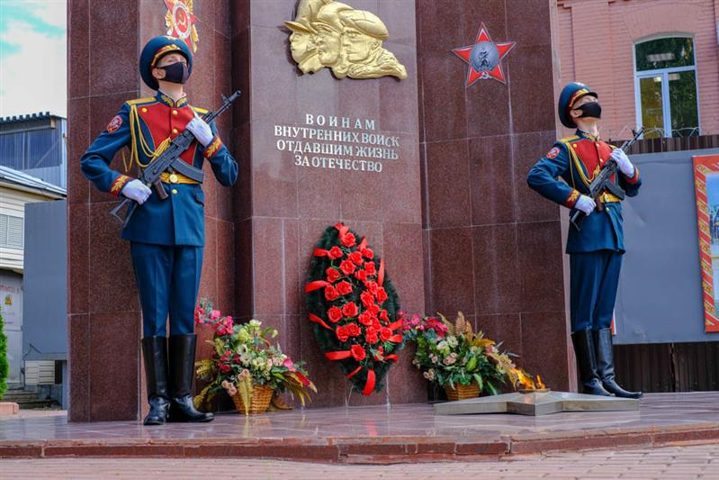 Столичная воинская часть по охране общественного порядка отметила 25-летие
