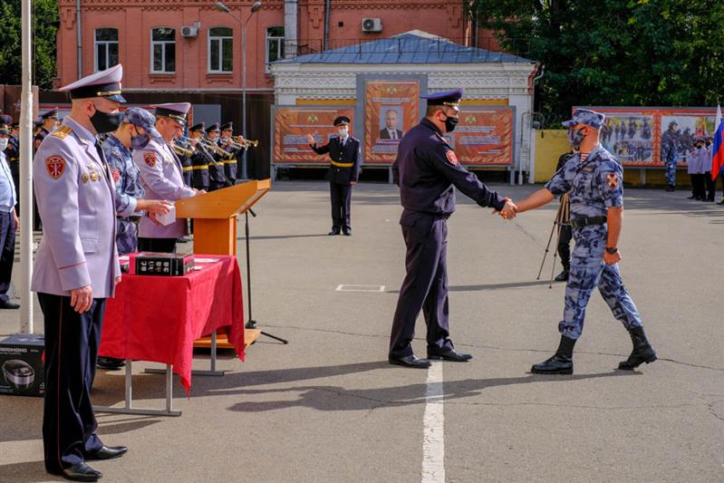 Столичная воинская часть по охране общественного порядка отметила 25-летие 
