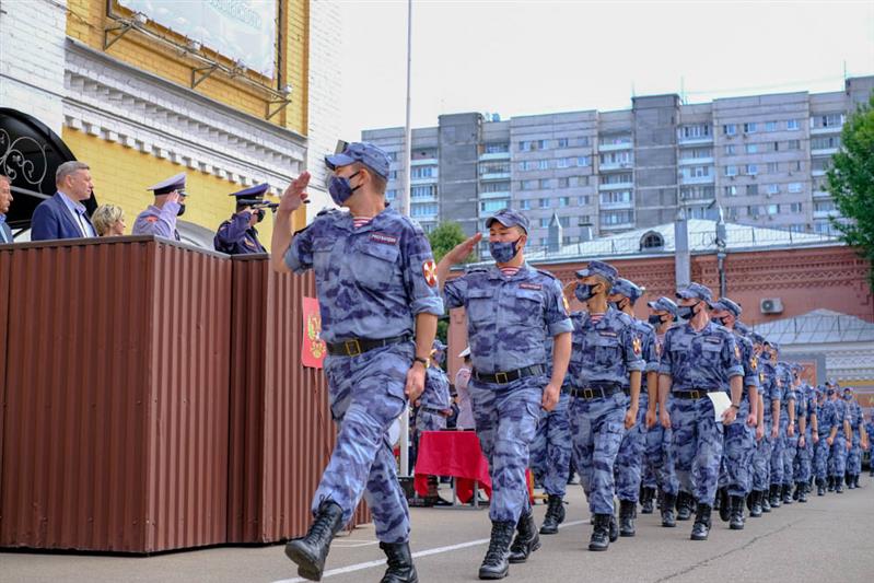 Столичная воинская часть по охране общественного порядка отметила 25-летие 