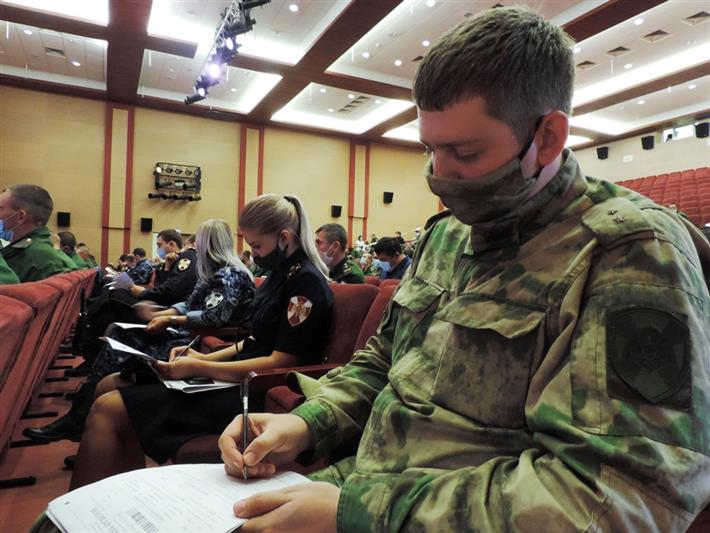Росгвардейцы Сибирского округа поучаствовали во всероссийской акции «Диктант Победы»