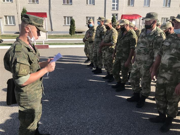 Завершилась стажировка курсантов-артиллеристов в наурском полку Росгвардии