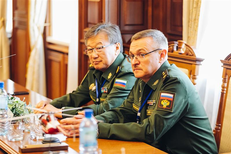 Директор Росгвардии генерал армии Виктор Золотов  находится с рабочим визитом в Республике Бурятия