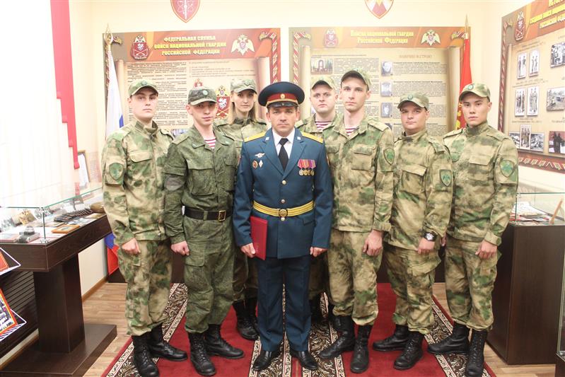 Новобранцы красноярского соединения Росгвардии присягнули на верность Отечеству 