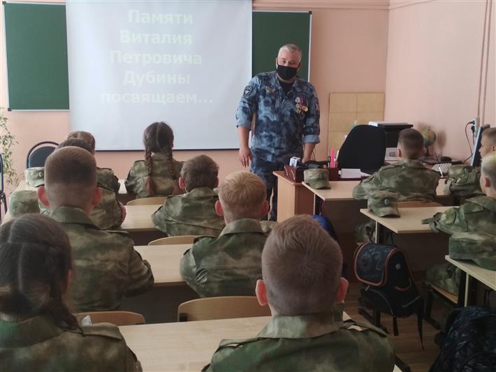 В Крыму и Волгоградской области открылись новые кадетские классы Росгвардии