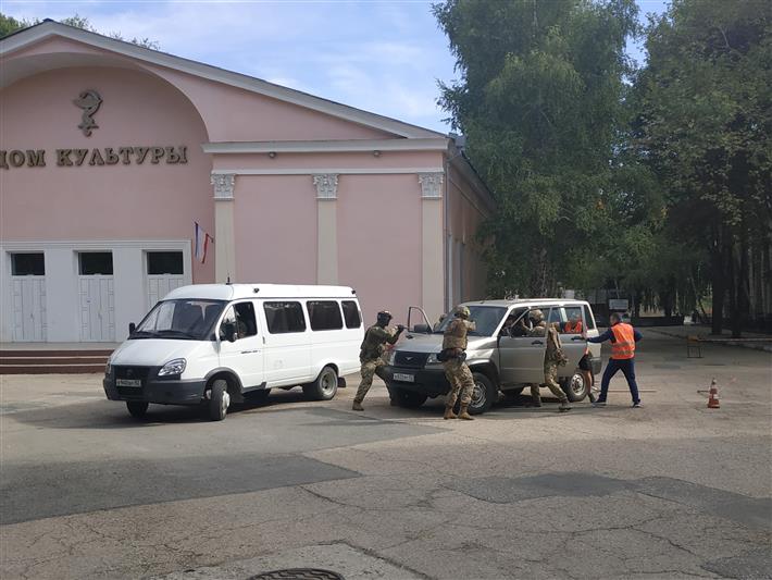 Сотрудники крымского ОМОН Росгвардии приняли участие в акции «Дети Беслана»