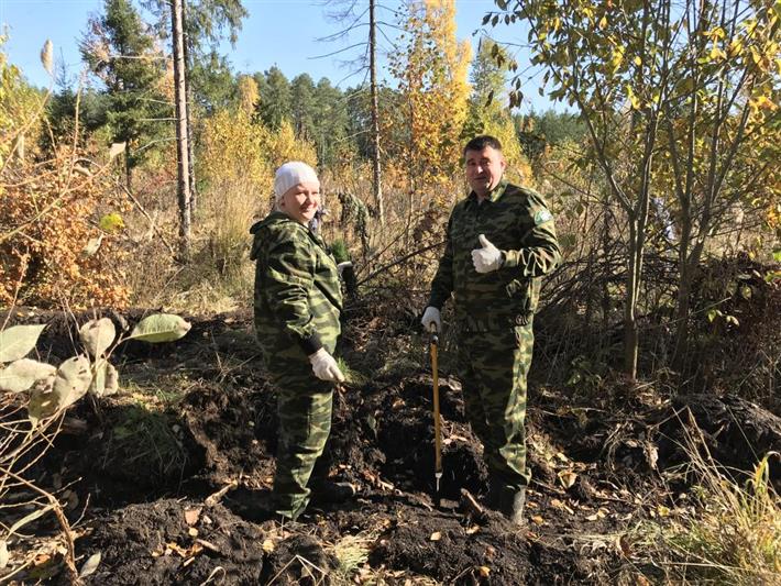 На Урале Росгвардия присоединилась ко Всероссийской акции «Сохраним лес» (видео)