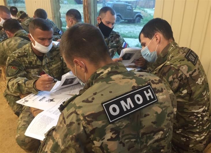 Росгвардейцы Сибирского округа поучаствовали во всероссийской акции «Диктант Победы»