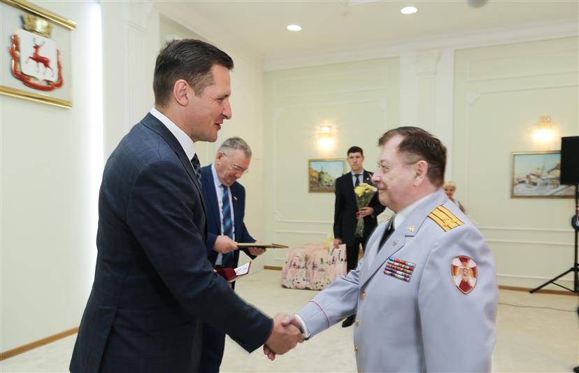 Два ветерана Приволжского округа Росгвардии удостоены звания «Почетный ветеран города Нижнего Новгорода»