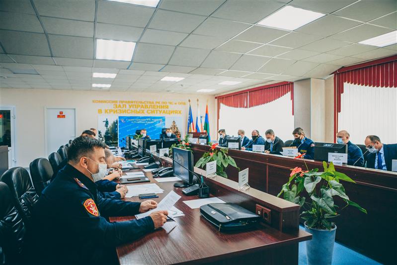 Карельские росгвардейцы приняли участие во всероссийских командно-штабных учениях МЧС России