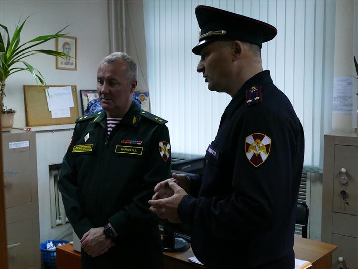 Командующий Сибирским округом Росгвардии проверил подразделения ведомства в Иркутской области