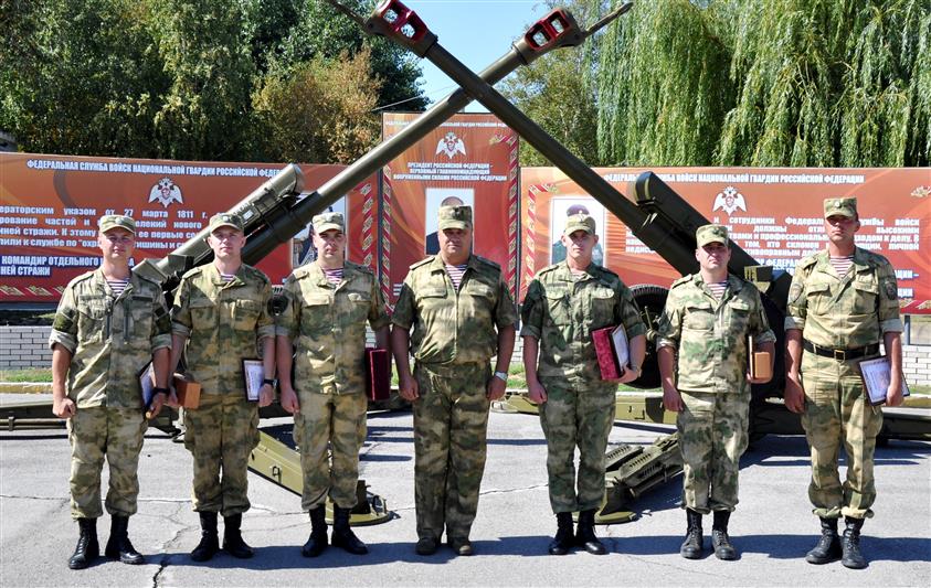 В Ростовской области подведены итоги конкурса профессионального мастерства и полевой выучки офицеров артиллерии Росгвардии (видео)