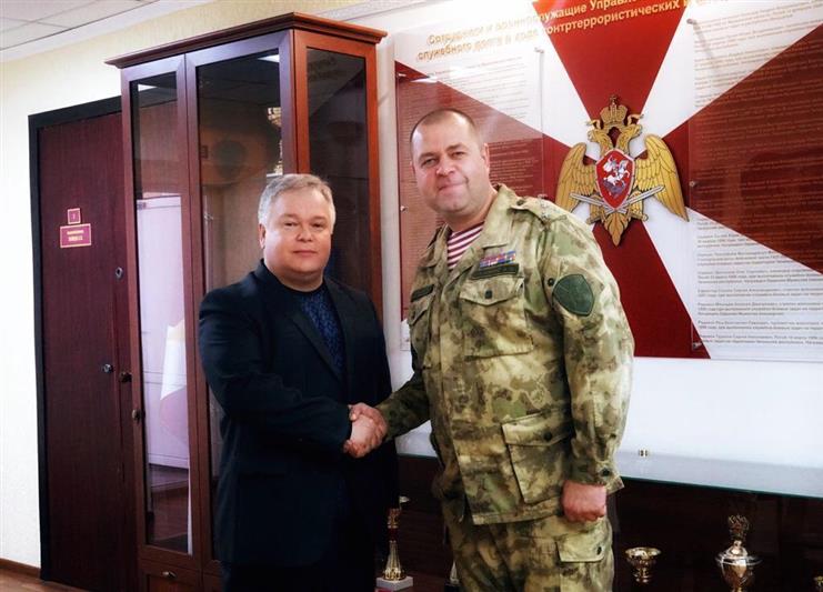 Подписано соглашение о сотрудничестве между Воронежским промышленно-гуманитарным колледжем и территориальным управлением Росгвардии 