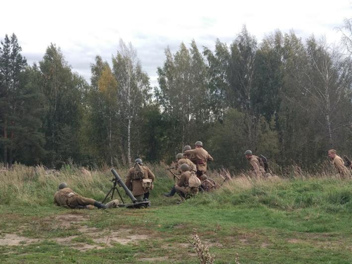 Росгвардейцы приняли участие в военно-историческом фестивале, состоявшемся в Ленинградской области