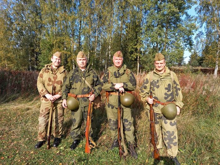Росгвардейцы приняли участие в военно-историческом фестивале, состоявшемся в Ленинградской области