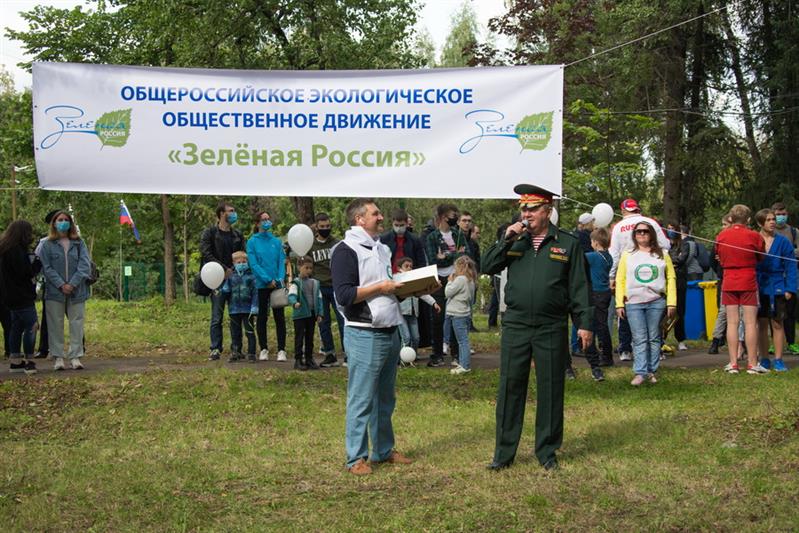 Росгвардия приняла участие во Всероссийском экологическом субботнике 