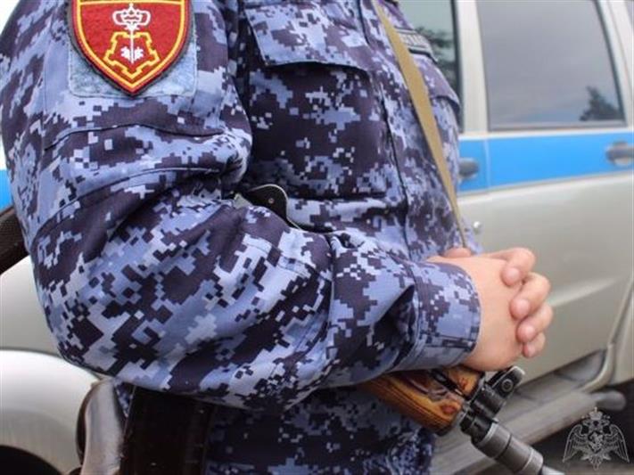 В Барнауле росгвардейцы задержали нетрезвого мужчину, подозреваемого в умышленном наезде на женщину