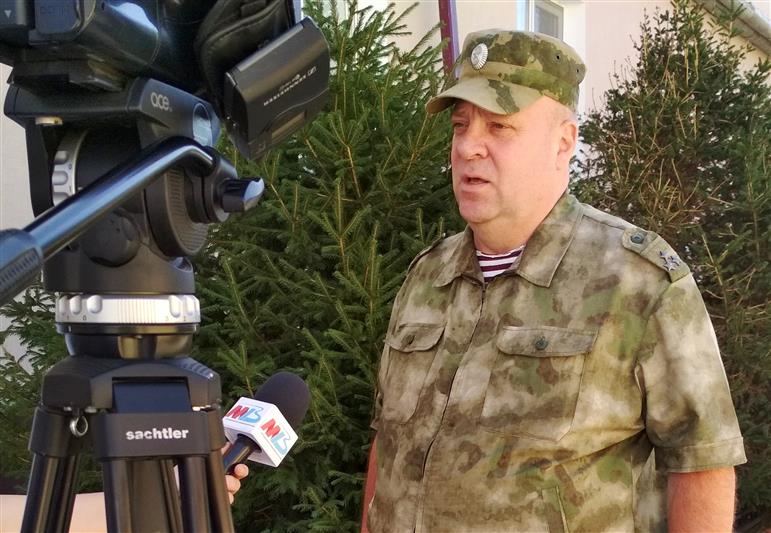 Журналисты волгоградского телеканала побывали на учении подразделений Росгвардии (Видео)