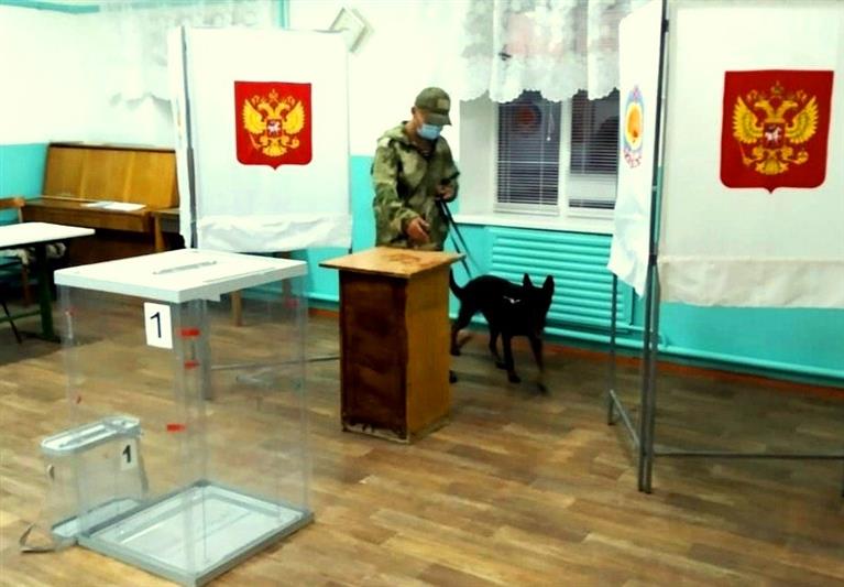 На юге России Росгвардия приняла участие в обеспечении правопорядка  в Единый день голосования