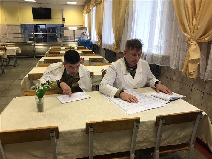 В Уральском округе работает комиссия Главного центра государственного санитарно-эпидемиологического надзора Росгвардии