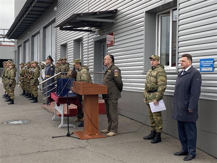 Военно-техническое общество поблагодарило военнослужащих Росгвардии за участие в бронепробеге «Дорога мужества»