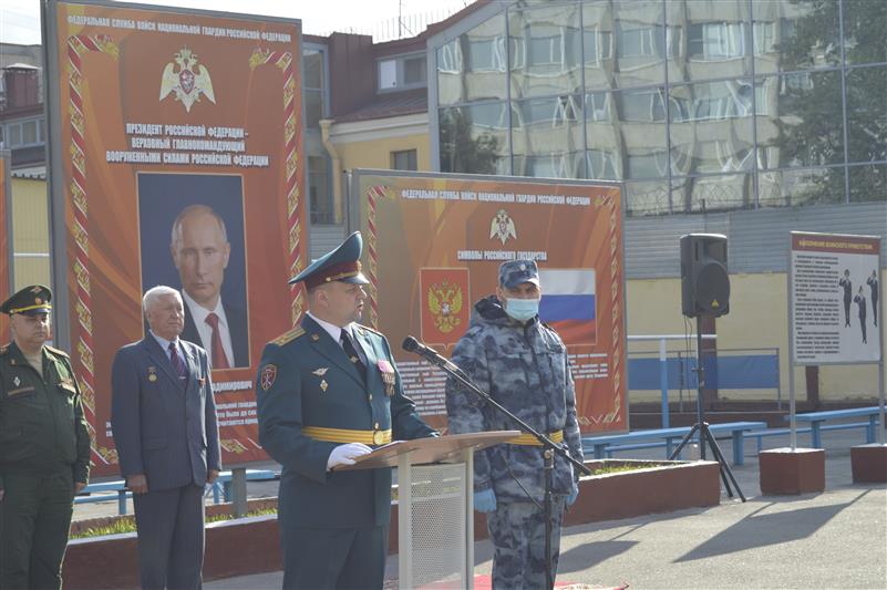 Санкт-петербургский специальный моторизованный полк Росгвардии отмечает годовщину образования