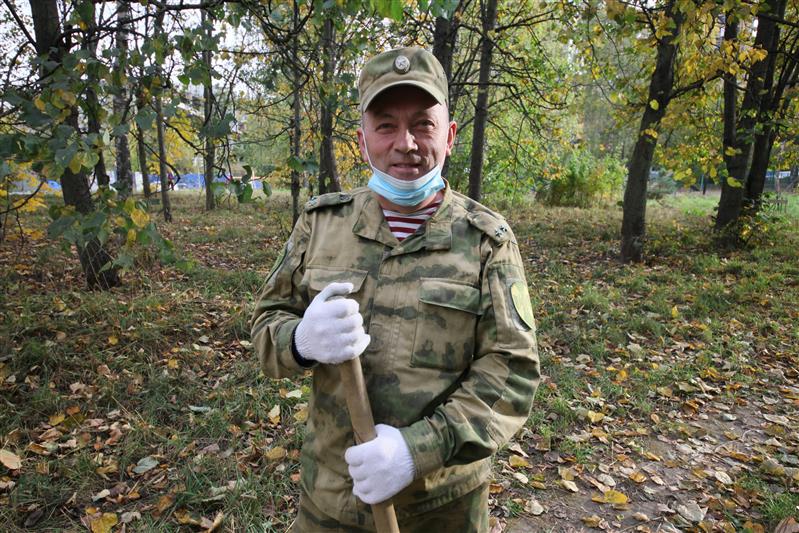 В Нижнем Новгороде военнослужащие Росгвардии приняли участие в экологических акциях 