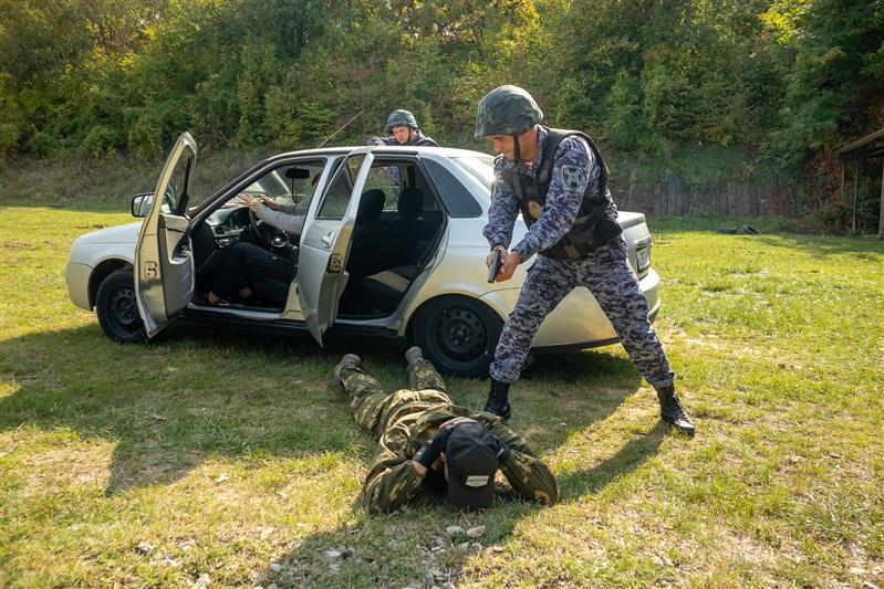 На Кубани подвели итоги конкурса профессионального мастерства среди сотрудников вневедомственной охраны Росгвардии (фото, видео)