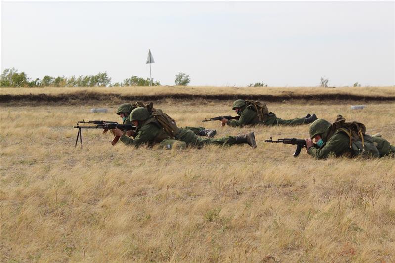 В Южном округе Росгвардии завершился военный сбор с жителями Ростовской области, пребывающими в запасе 