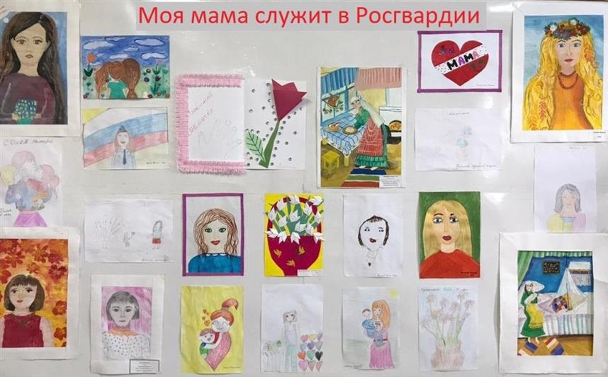 В Тюменской области проходит акция «Моя мама служит в Росгвардии»