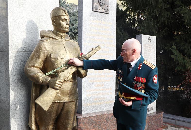 100-летие Ростовского батальона Росгвардии отмечают военнослужащие и ветераны подразделения