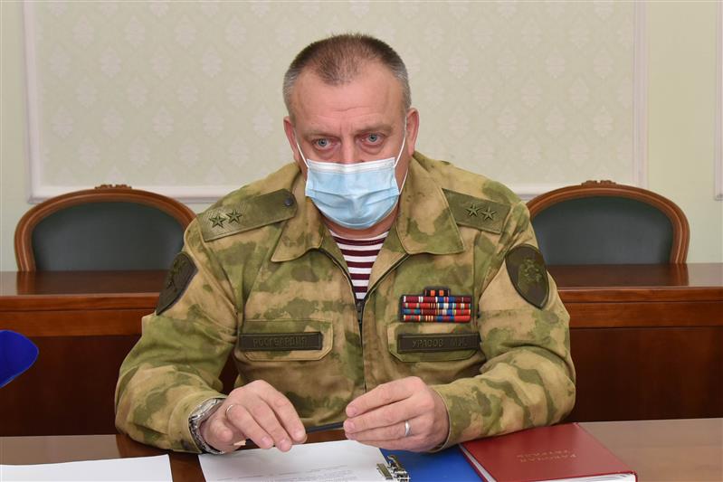 Первый заместитель командующего Приволжским округом Росгвардии проверил подразделения ведомства в Республике Марий Эл (видео)