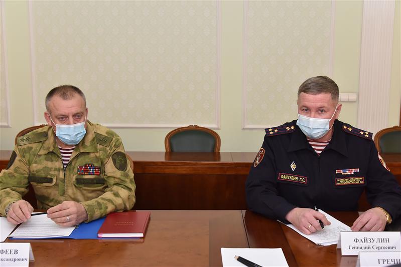 Первый заместитель командующего Приволжским округом Росгвардии проверил подразделения ведомства в Республике Марий Эл (видео)