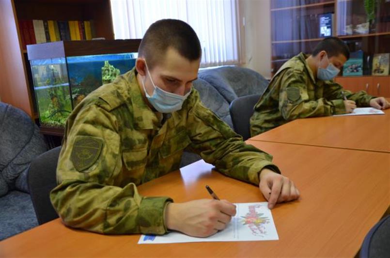 Росгвардейцы Восточного округа присоединились к всероссийской акции «Спасибо, мама!»