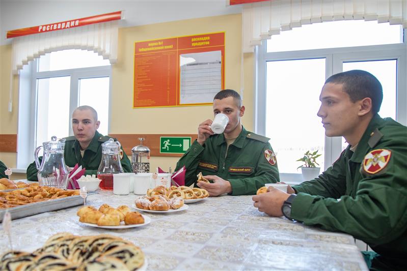 Открытие новой казармы состоялось в учебном центре полка Росгвардии в Дзержинске