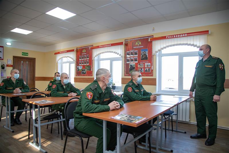 Открытие новой казармы состоялось в учебном центре полка Росгвардии в Дзержинске