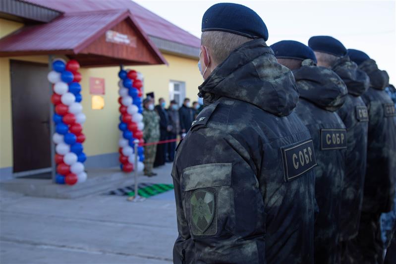 Открытие новой казармы состоялось в учебном центре полка Росгвардии в Дзержинске