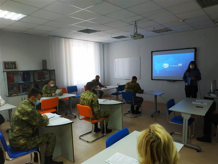 Военнослужащие отряда спецназа «Ермак» Росгвардии приняли участие в международной просветительской акции 