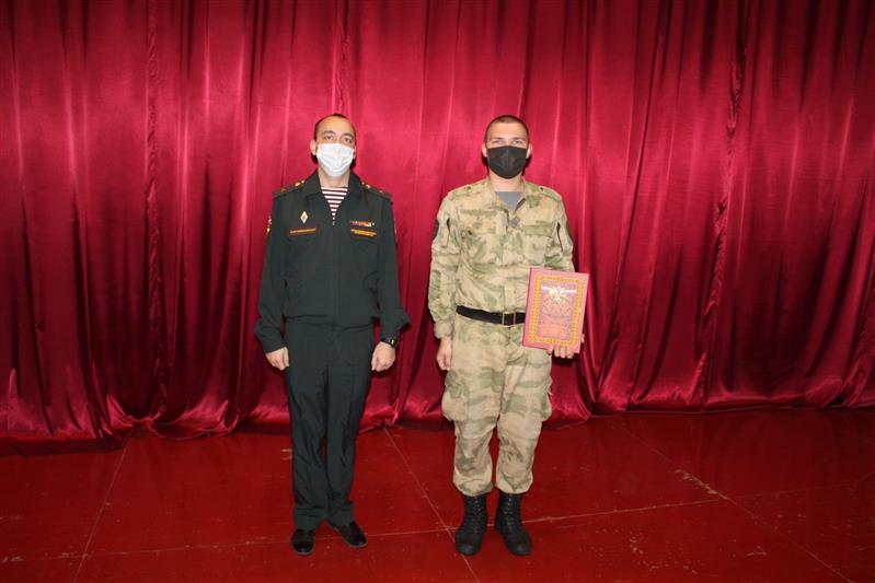 В батальоне связи Северо-Кавказского округа прошла акция «В память о военной службе в Росгвардии»