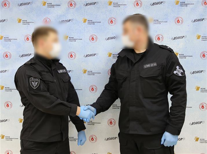 Росгвардейцы пополнили запасы донорской крови медучреждений Мордовии