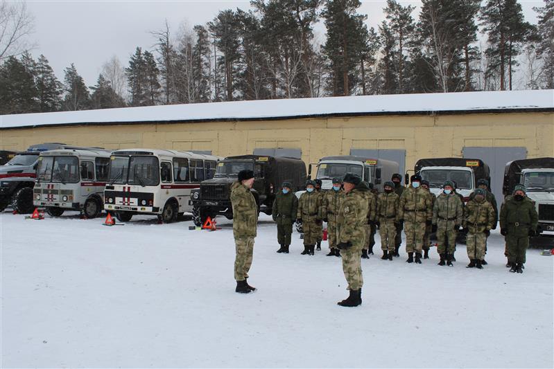 В бийском полку Росгвардии проведен государственный технический осмотр техники